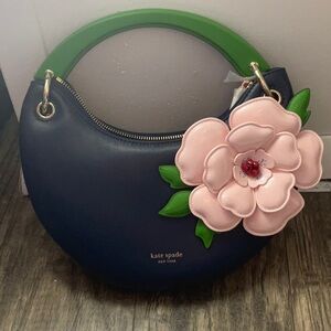 Kate Spade In The Garden Expo Top Handle Floral Appliqué Bag